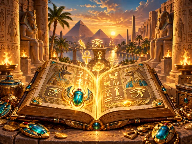 Illustration Book of Dead